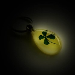 Sleutelhanger druppel glow in the dark nr10